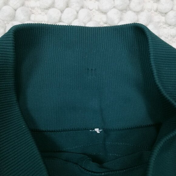Lululemon Flow & Go Crop Seamless Deep Green Sz 6 - Picture 6 of 6